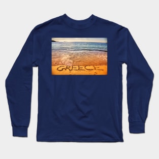 Greece Long Sleeve T-Shirt